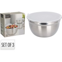 Zestaw miseczek Mondex 3 miseczek (stal nierdzewna)