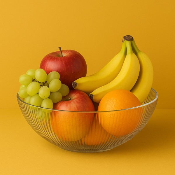 СУЧАСНА КУХНЯ Скляна миска 22x10x10 см2 л