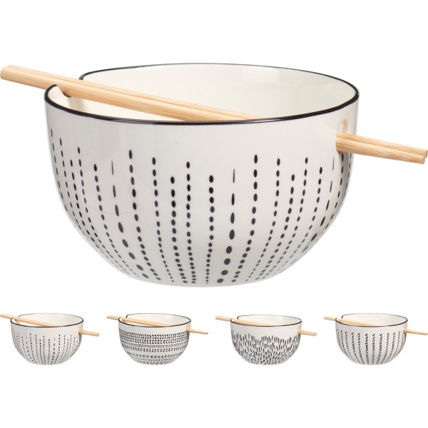 Miska do ramenu Mondex (z pałeczkami)