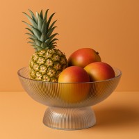 СУЧАСНА КУХНЯ Скляна тарілка 24,5x13,5x12,5 см 1,8 л