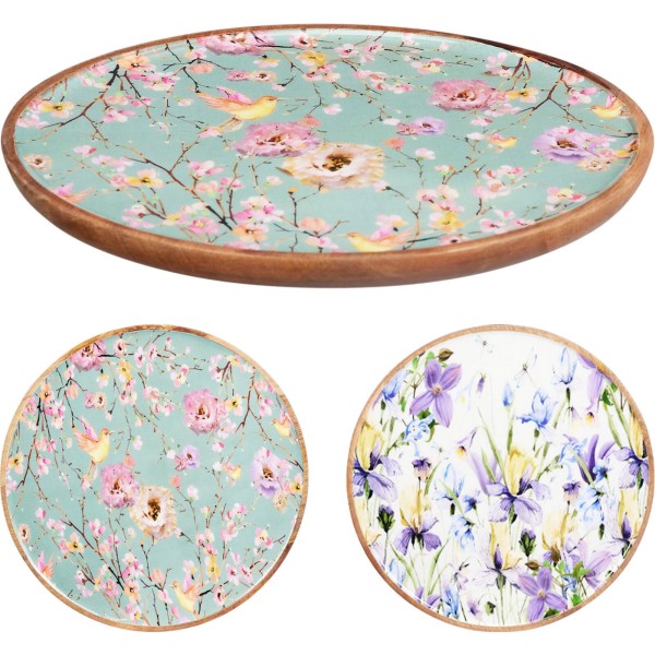 Półmisek Mondex DSG (25 x 25 cm, 2 rodzaje, kwiat)