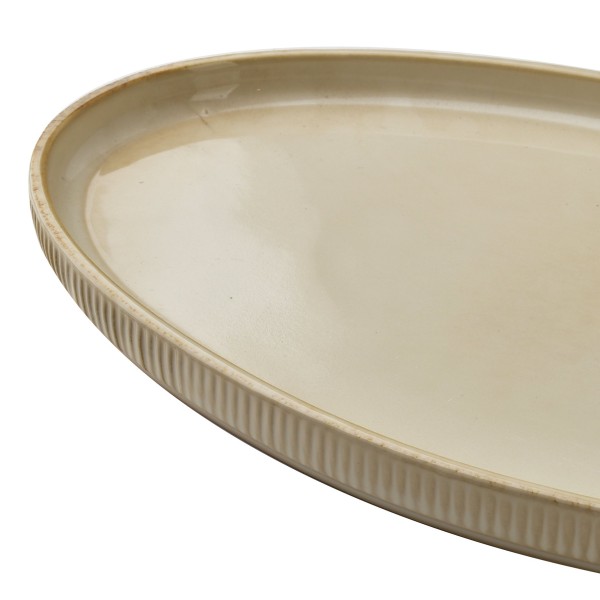 Овальне блюдо BASIC NATURE 31x18 см