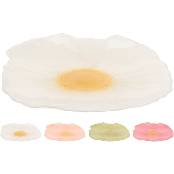 КВІТКОВА ТАРІЛКА 21 СМ 4 ВИДИ