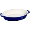 Овальне керамічне тарілка STAUB COOKING 1,1 л, синього кольору