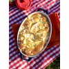 Овальне керамічне тарілка STAUB COOKING 1,1 л, синього кольору