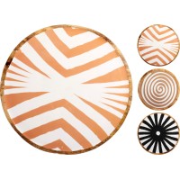 Візерунчаста тарілка 37 см мікс