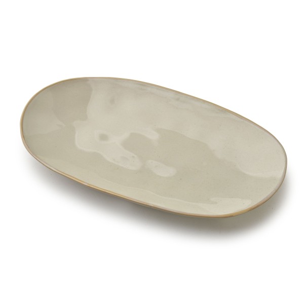 Овальне блюдо BASIC NATURE 31x17,5 см