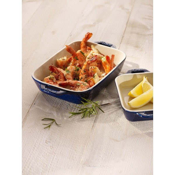 Prostokątny półmisek Staub COOKING (2,4 l, niebieski)
