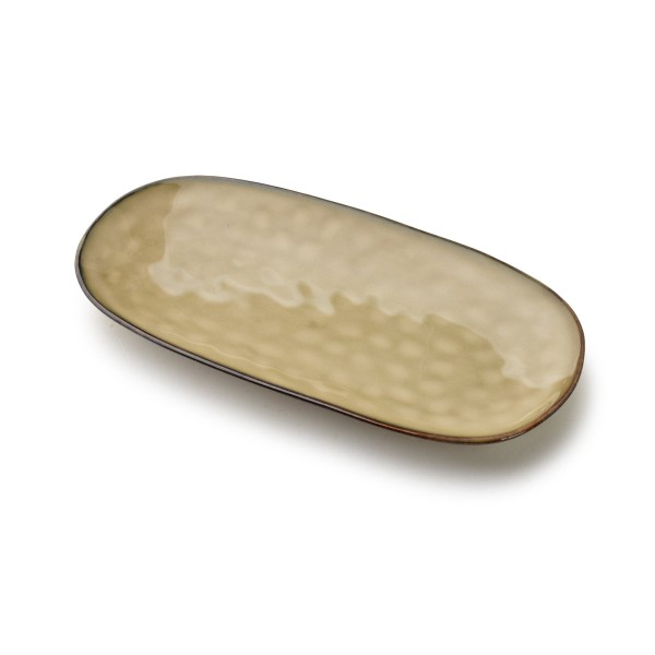 Овальне блюдо BASIC NATURE 26x13 см