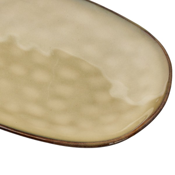 Овальне блюдо BASIC NATURE 26x13 см