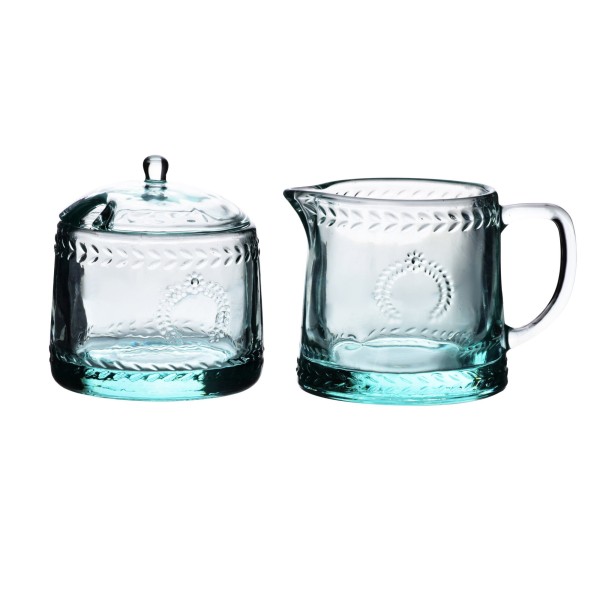 Komplet cukiernica z mlecznikiem Affekdesign ECILA LIGHT (300 ml)