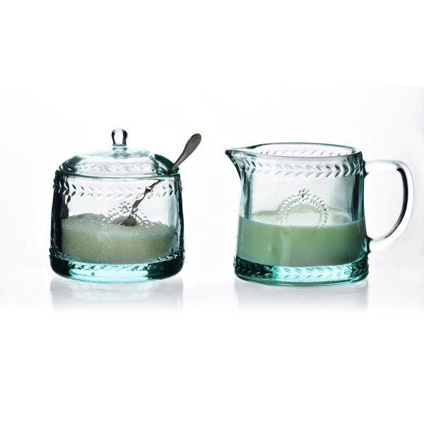 Komplet cukiernica z mlecznikiem Affekdesign ECILA LIGHT (300 ml)