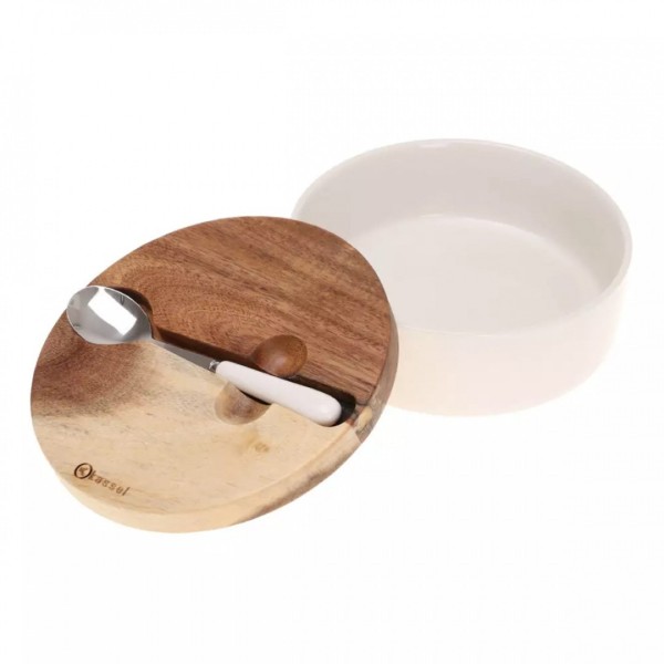 Cukiernica porcelanowa Kassel 93557 (ze łyżeczką)