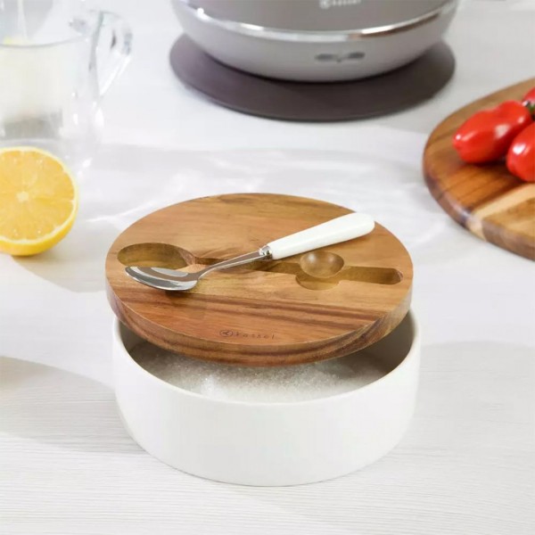 Cukiernica porcelanowa Kassel 93557 (ze łyżeczką)