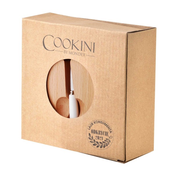 Cukiernica z łyżeczką Cookini BASIC KITCHEN (14,7×6 cm)
