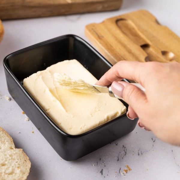 Maselnica porcelanowa Klausberg KB-7784 (akacja)