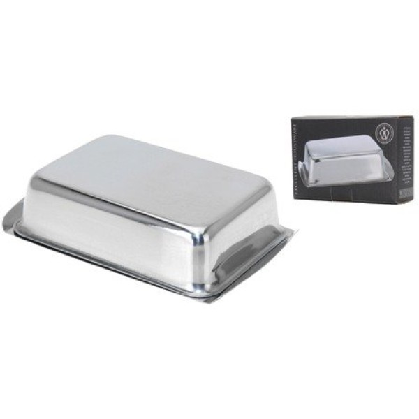 Maselnica ze stali nierdzewnej Mondex 16x10xh4,5cm (16×10×4,5 cm)