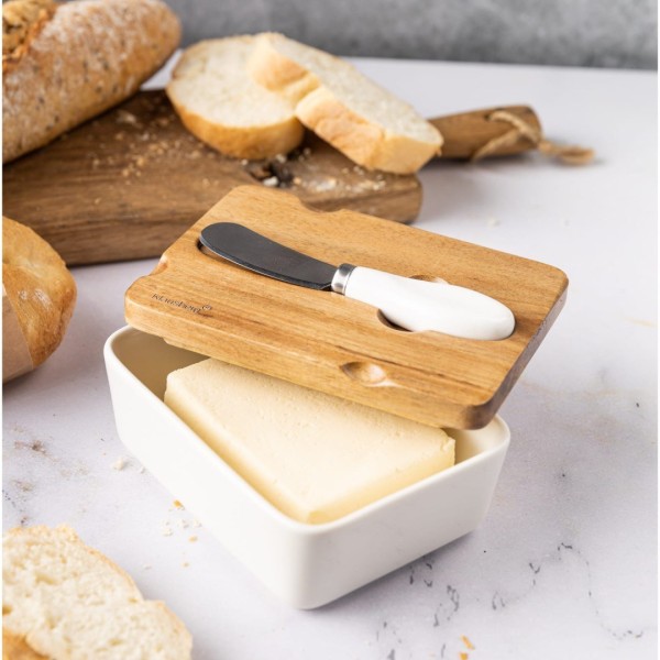 Maselnica porcelanowa Klausberg KB-7785 (z nożykiem)