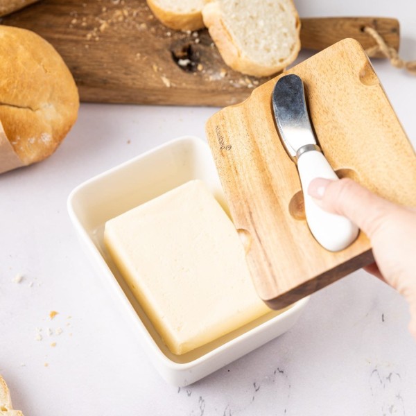 Maselnica porcelanowa Klausberg KB-7785 (z nożykiem)