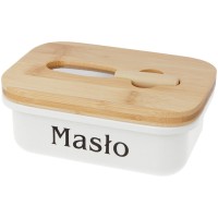 СТАЛЕВА МАСЛЕННИЦЯ З НОЖЕМ ДЛЯ ЗМАЩУВАННЯ 2776