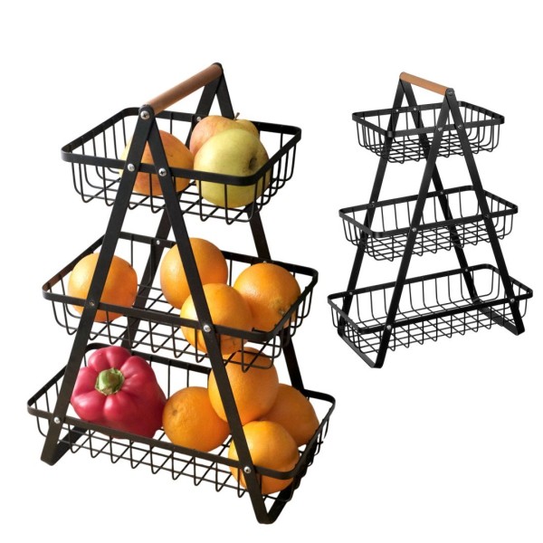 Koszyk piętrowy na owoce Brunbeste BB-3415 (3 poziomy)