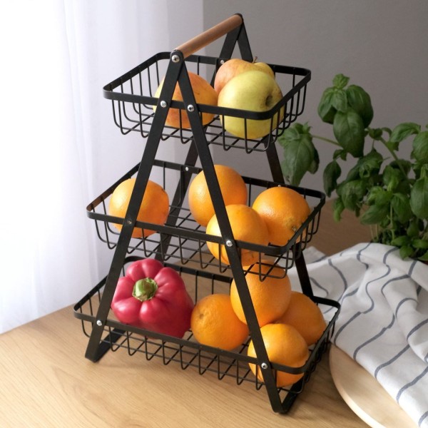 Koszyk piętrowy na owoce Brunbeste BB-3415 (3 poziomy)