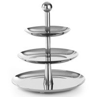 3-рівнева складна підставка для тортів та праліне - Hendi 429914