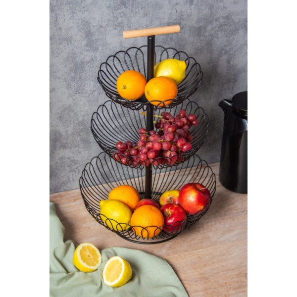 Patera na owoce Brunbeste BB-3438 (3 poziomy)