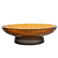 DAZ GLASS Patera na nodze 29,5x29,5x8,5cm