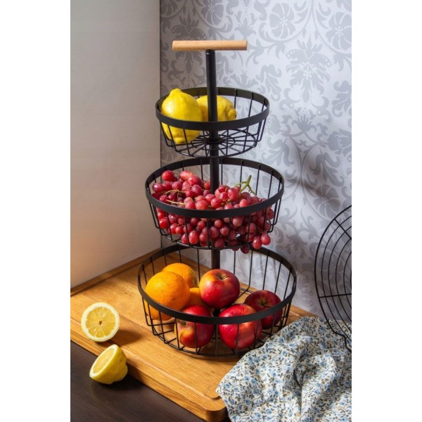 Patera na owoce Brunbeste BB-3437 (3 poziomy)