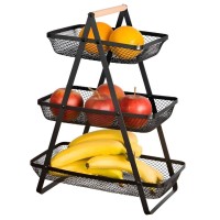 Koszyk piętrowy na owoce Brunbeste BB-3434 (3 poziomy)