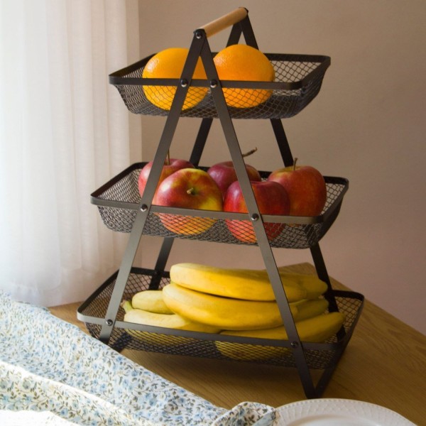 Koszyk piętrowy na owoce Brunbeste BB-3434 (3 poziomy)