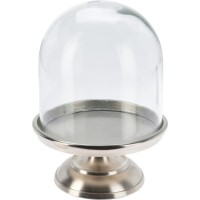 АЛЮМІНІЄВА ТАРІЛКА ЗІ СКЛЯНОЮ КРИШКОЮ