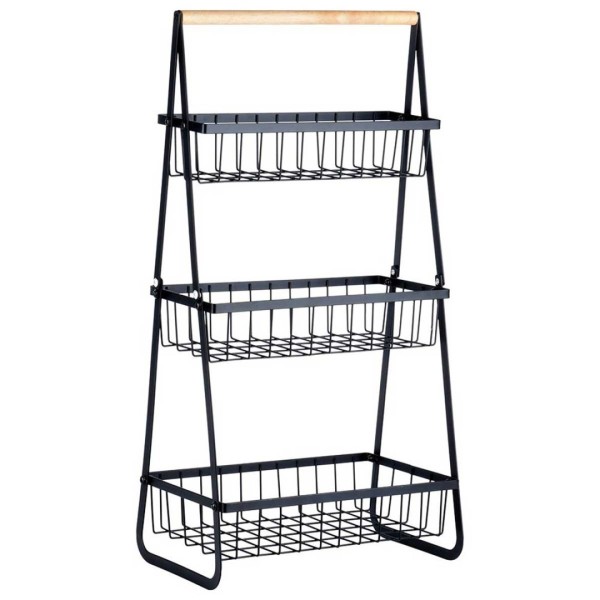 Koszyk piętrowy na owoce i pieczywo VILDE 229156 (3 poziomy)