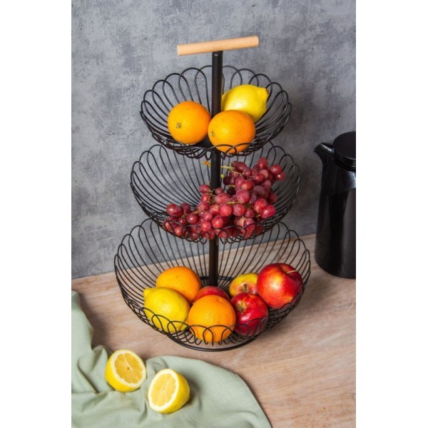 Koszyk piętrowy patera na owoce Brunbeste 3438 (3 poziomy)