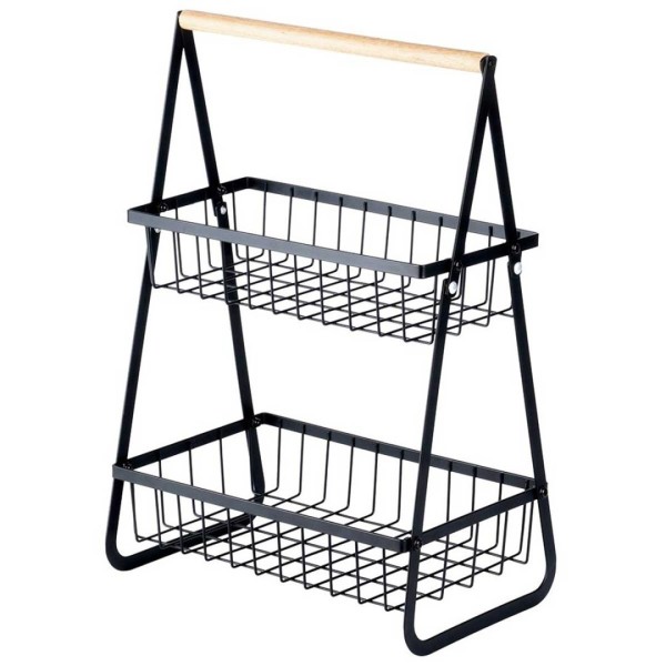 Koszyk piętrowy na owoce i pieczywo VILDE 229155 (2 poziomy)