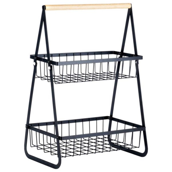 Koszyk piętrowy na owoce i pieczywo VILDE 229155 (2 poziomy)