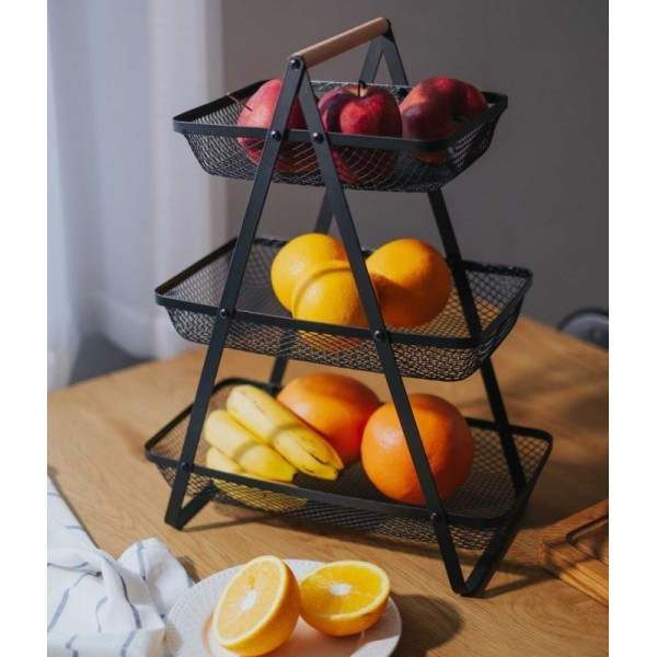 Koszyk piętrowy na owoce Brunbeste 3434 (3 piętra)