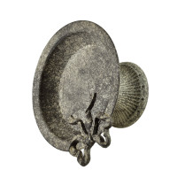 MILAGA Patera dekoracyjna 28x24,5x14 cmmetalowa kokarda