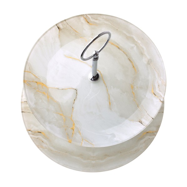MARBELLO Patera dwupoziomowa 20cm/25cm