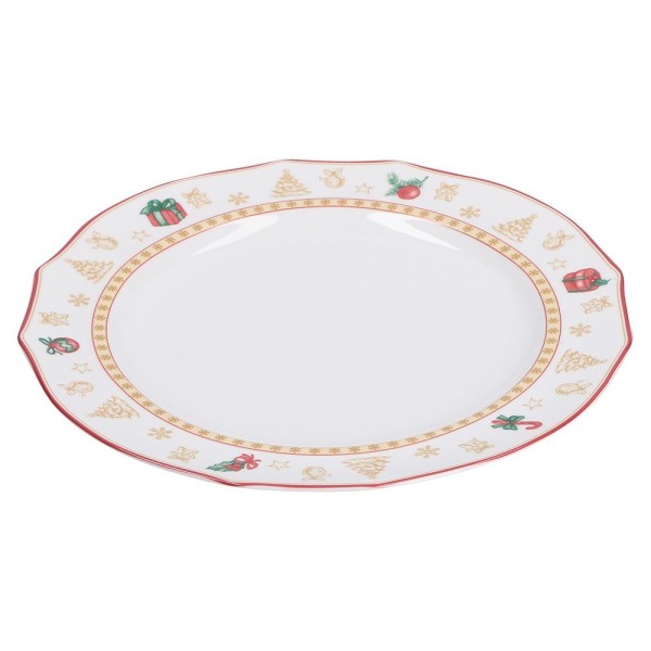 Patera na ciasto La Porcellana Bianca CHRISTMAS EDITION (31 cm)