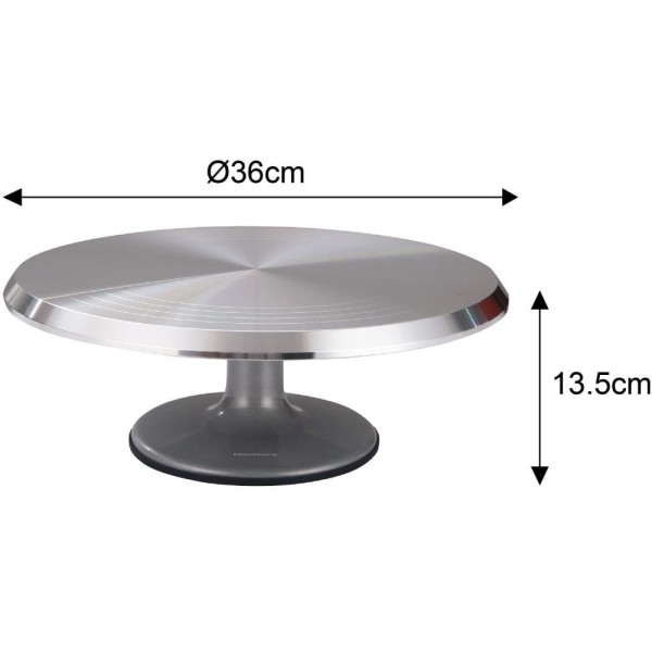 Patera obrotowa do ciast i babeczek Klausberg KB-7772 (36 cm)