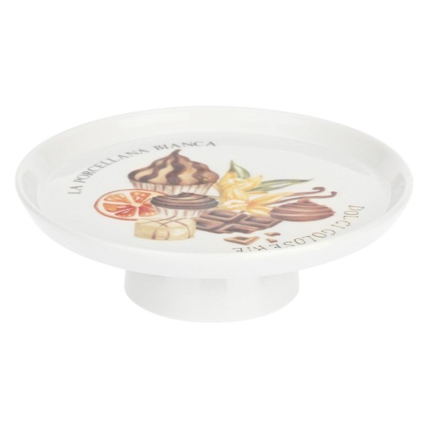 Patera okrągła La Porcellana Bianca GOLOSERIE (16 cm)