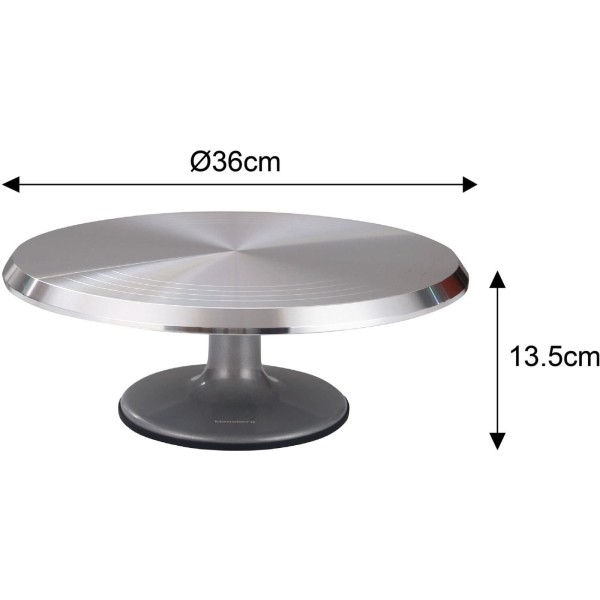 Patera obrotowa do ciast Klausberg KB-7771 (25,5 cm)