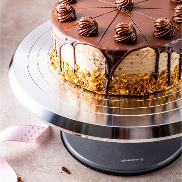 Patera obrotowa do ciast Klausberg KB-7771 (25,5 cm)