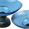 DAZ GLASS Patera 24x14cm niebieska