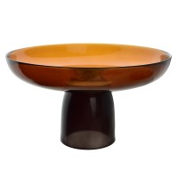 DAZ GLASS Patera na nodze 30x30x17cm