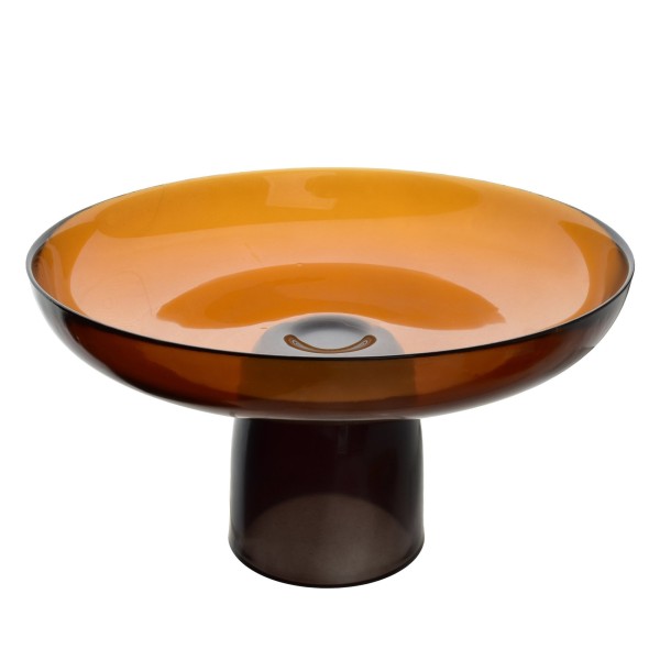 DAZ GLASS Patera na nodze 30x30x17cm