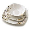 LEA PRIME Komplet obiadowy 18cz. miska 500ml 16,5cm/18cm/24cm