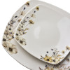 LEA PRIME Komplet obiadowy 18cz. miska 500ml 16,5cm/18cm/24cm